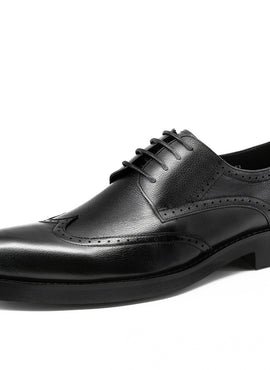 New Men's Business Casual Shoes Cowhide Shoes