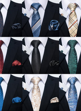 Matching Accessory Bundle (Tie, Cufflink & Pocket Square)