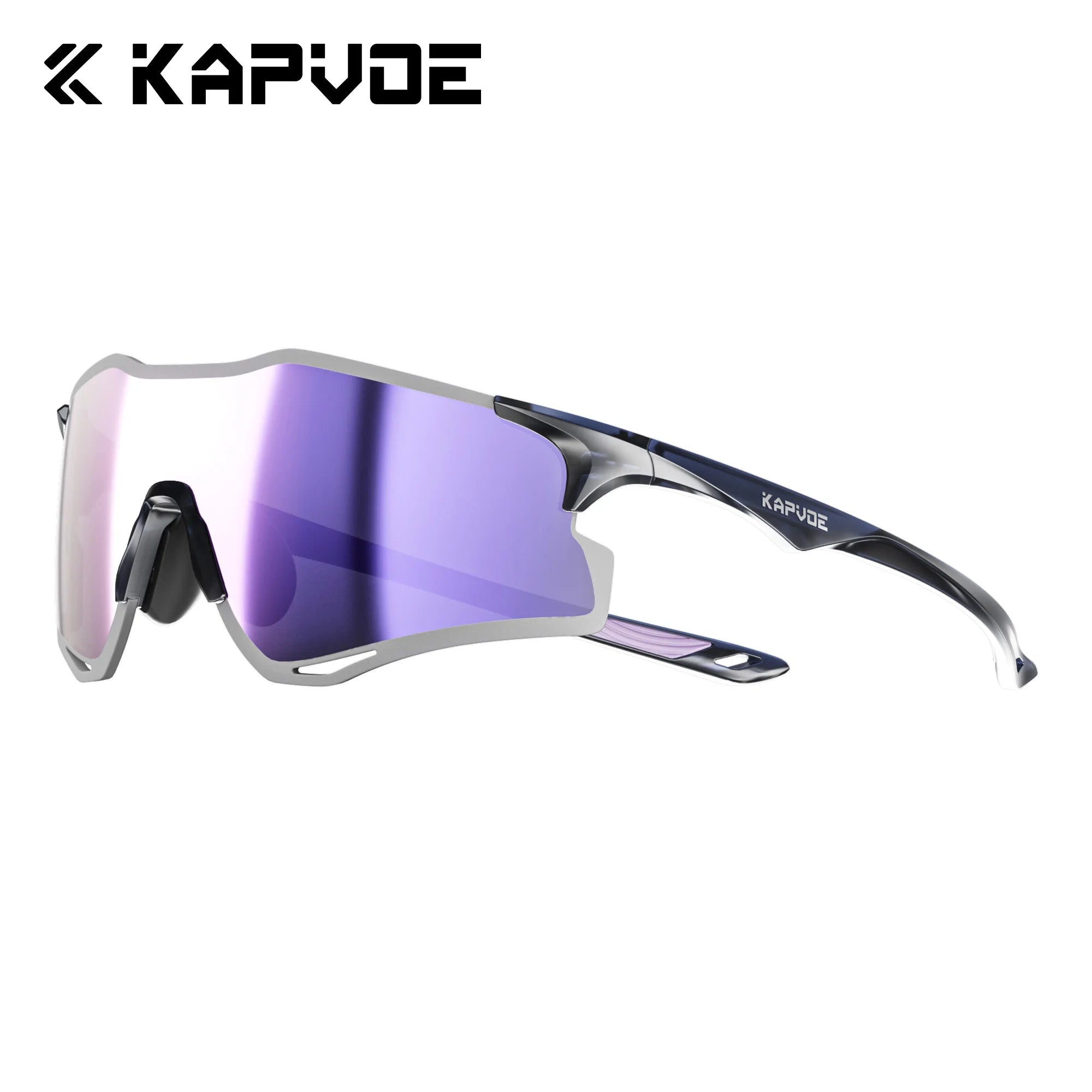 Kapvoe New Men Running Sunglasses Bicycle Glasses MTB Bike UV400 Driving Eyewear Outdoor Road Marathon Running Women Goggles