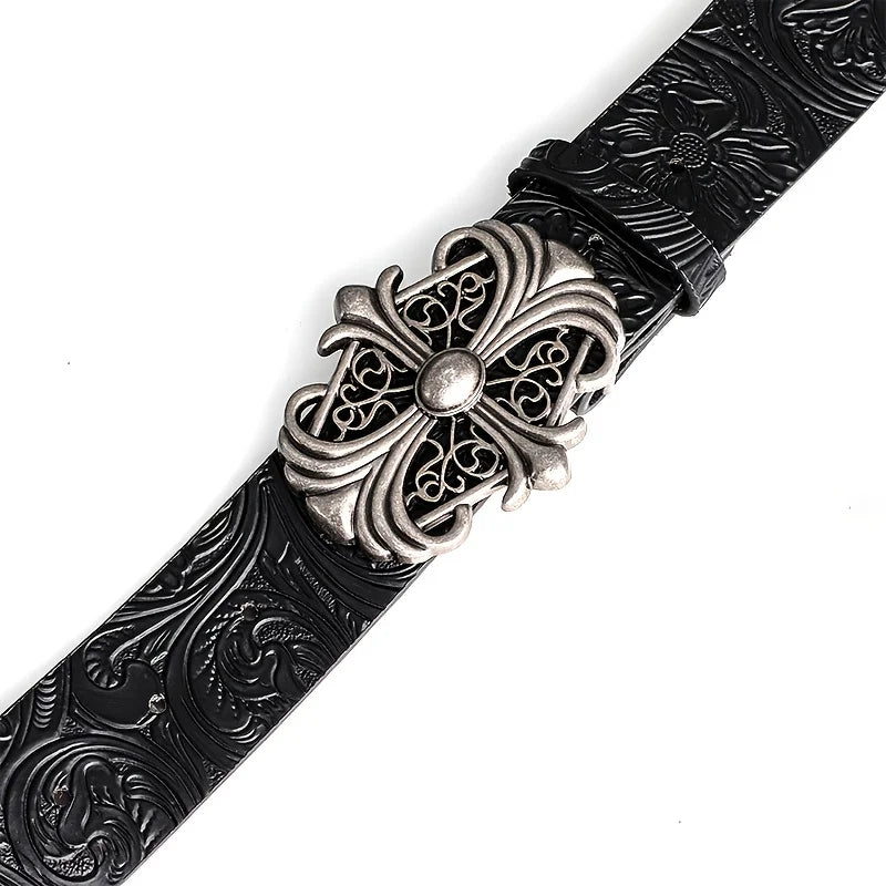 Retro Men's Belt Bohemian Style - Fashion Personalized Belt For Men Women Punk Rock Y2K Belts - For Jeans, Dresses & Casual Wear