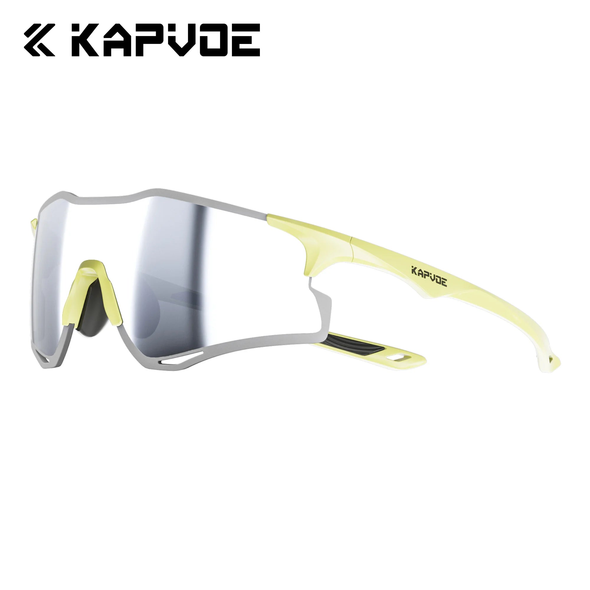 Kapvoe New Men Running Sunglasses Bicycle Glasses MTB Bike UV400 Driving Eyewear Outdoor Road Marathon Running Women Goggles