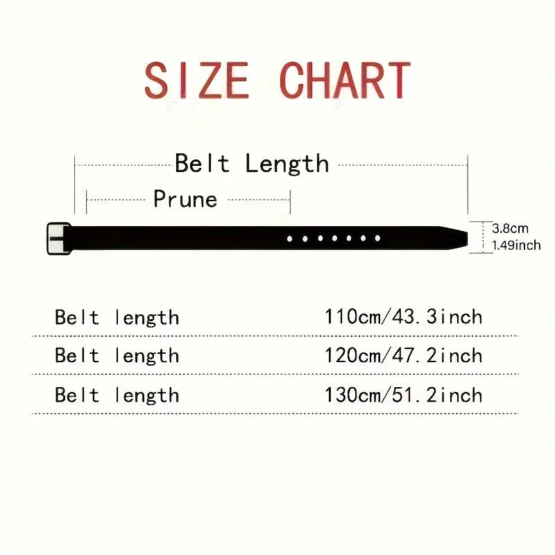 Retro Men's Belt Bohemian Style - Fashion Personalized Belt For Men Women Punk Rock Y2K Belts - For Jeans, Dresses & Casual Wear