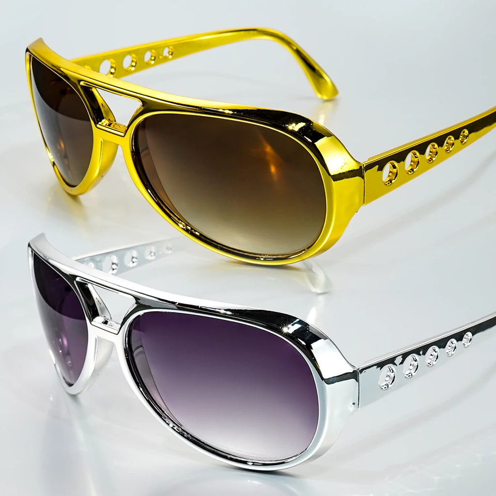 Unisex Double Bridge Pilot Fashion Sunglasses - Large Frame, Fashion Accessory for Men & Women, Fashion Eyewear