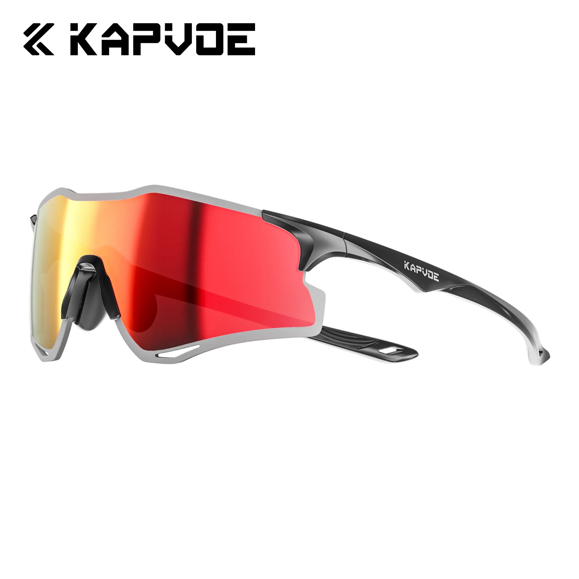 Kapvoe New Men Running Sunglasses Bicycle Glasses MTB Bike UV400 Driving Eyewear Outdoor Road Marathon Running Women Goggles