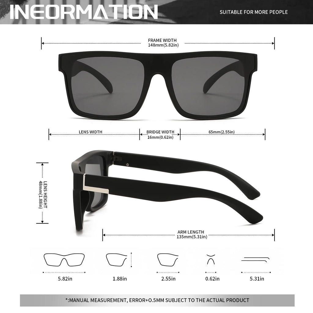 4PCS Classic Colorful Square Sports Sunglasses with One-Piece Lens - UV400 Unisex for Cycling, Travel & Outdoor Activities